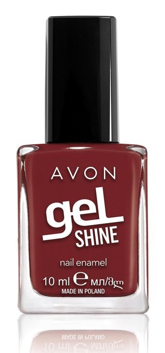 Avon Shine Rosy For You Zen Moment Kırmızı Parlak Jel Oje