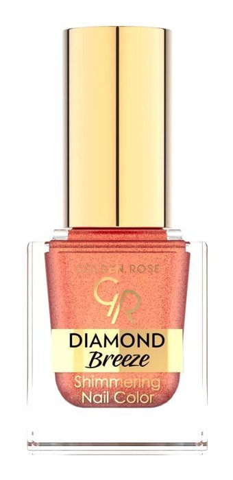 Golden Rose Diamond Breeze Shimmering Nail 3 Pembe Parlak Simli Oje