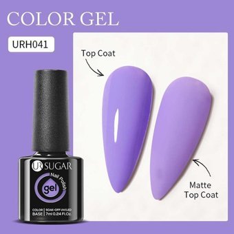 Ursugar Color Base URH041 Lila Mat Kalıcı Oje