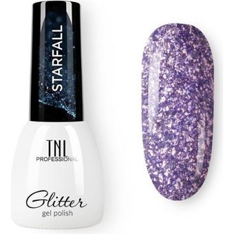 Tnl Glitter 08 Mor Işıltılı Kalıcı Simli Oje