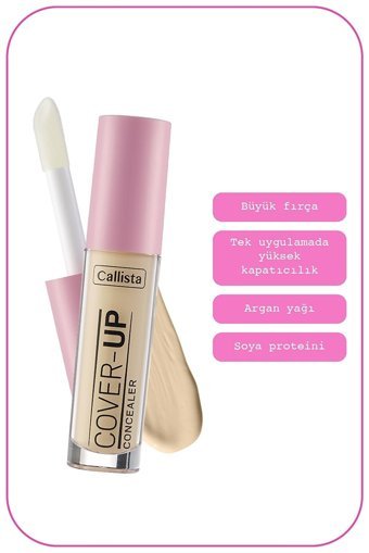 Callista Cover Up 02 Göz Altı Likit Fırça Kapatıcı