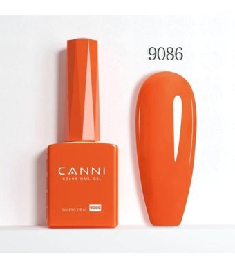 Canni Hema Free 9086 Turuncu Parlak Kalıcı Oje