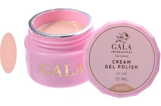 Gala Smart Professional Cream 25 Pembe Parlak Kalıcı Jel Oje