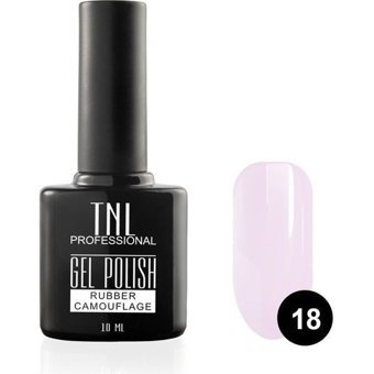Tnl Rubber Camouflage 18 Beyaz Parlak Kalıcı Oje