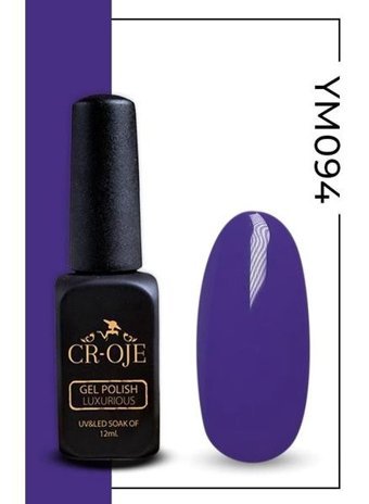 Cr-Oje YM094 Mor Neon Kalıcı Oje