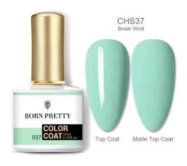 Born Pretty CHS37 Mavi Parlak Kalıcı Oje