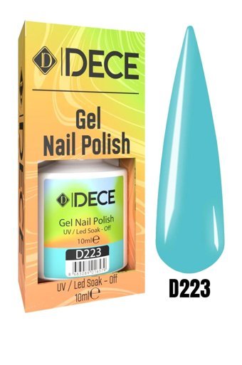 Dece D223 Mavi Parlak Kalıcı Oje