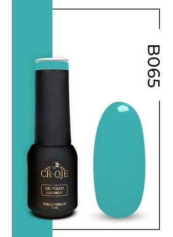 Cr-Oje B065 Mavi Parlak Kalıcı Oje