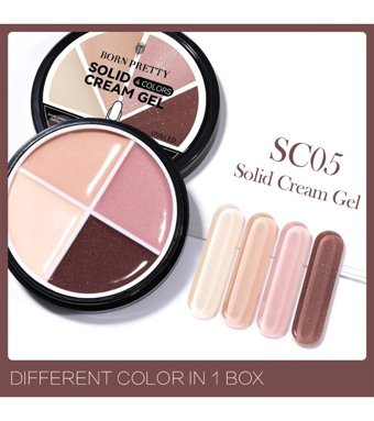 Born Pretty Solid Cream SC05 Parlak Kalıcı Oje