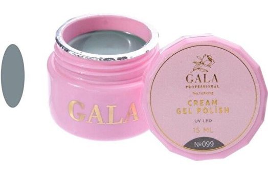 Gala Smart Professional Cream 99 Gri Parlak Kalıcı Jel Oje