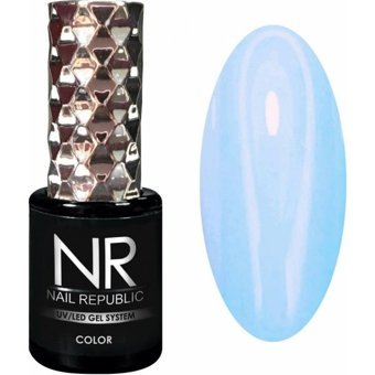Nail Republic 356 Mavi Parlak Kalıcı Oje