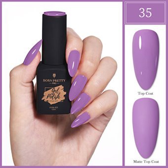Born Pretty Pro Trubuty Serisi 35 Lila Parlak Kalıcı Oje