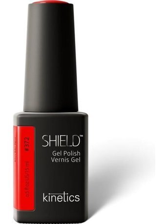 Kinetics Shield Kiss Me Not 372 Kırmızı Parlak Kalıcı Jel Oje
