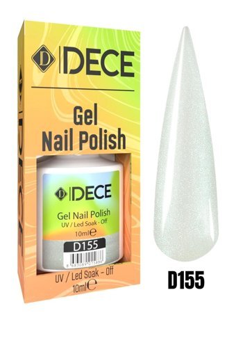 Dece D155 Gri Sedefli Kalıcı Simli Oje