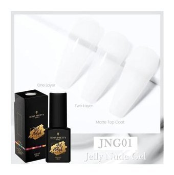 Born Pretty Pro JNG01 Beyaz Mat Kalıcı Oje