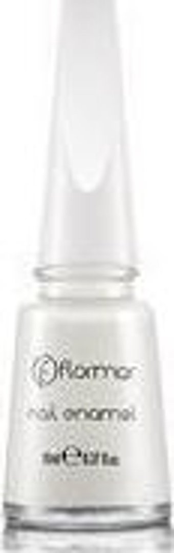 Flormar Nail Enamel 412 Beyaz Parlak Oje