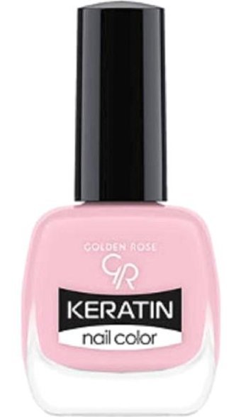 Golden Rose Keratin Nail Color 086 Pembe Parlak Oje