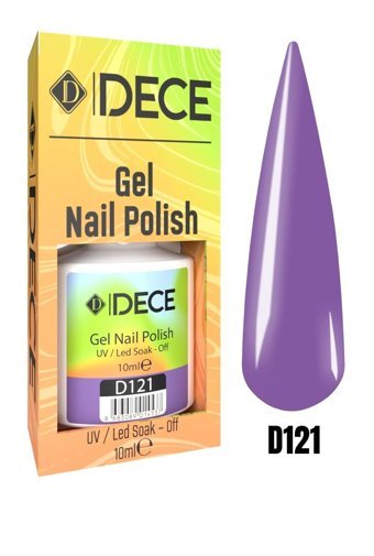 Dece D121 Mor Parlak Kalıcı Oje