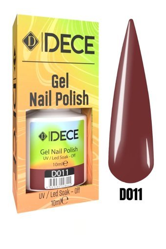 Dece D011 Kahverengi Parlak Kalıcı Oje