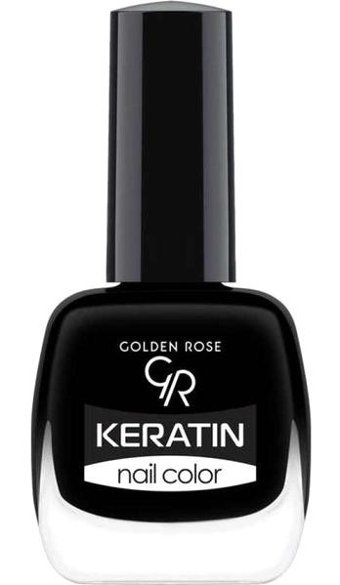 Golden Rose Keratin Nail Color 79 Siyah Parlak Oje