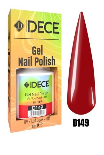 Dece D149 Bordo Parlak Kalıcı Oje