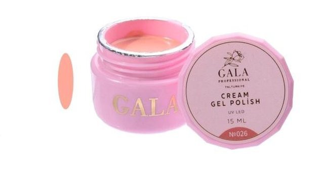 Gala Smart Professional Cream 26 Pembe Parlak Kalıcı Jel Oje