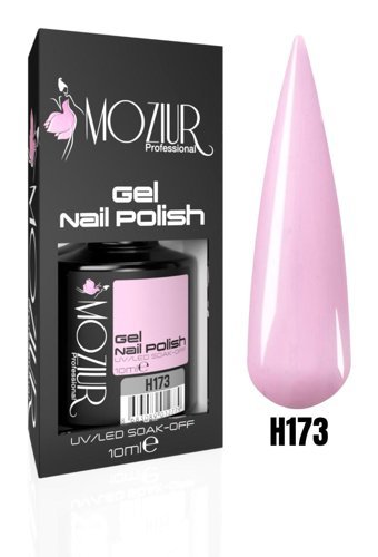 Moziur H173 Pembe Parlak Kalıcı Oje