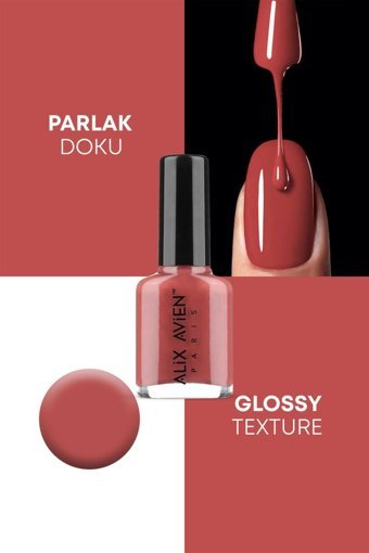 Alix Avien Yüksek Pigmentli 94 Turuncu Parlak Oje