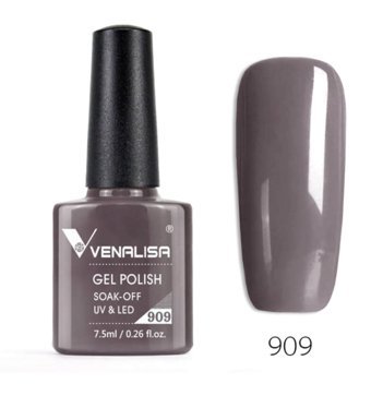Venalisa Uv Led Polish 909 Gri Parlak Kalıcı Oje