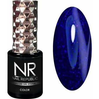 Nail Republic 463 Lacivert Işıltılı Kalıcı Simli Oje