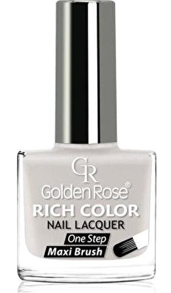 Golden Rose Rich Color Nail Lacquer 136 Gümüş Parlak Oje