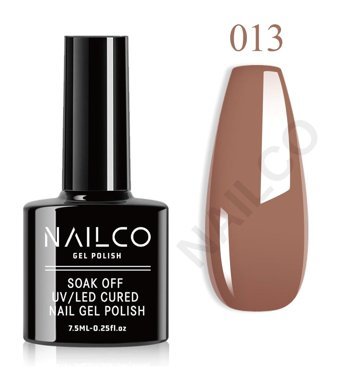 NailCo NC013 Kahverengi Parlak Kalıcı Oje