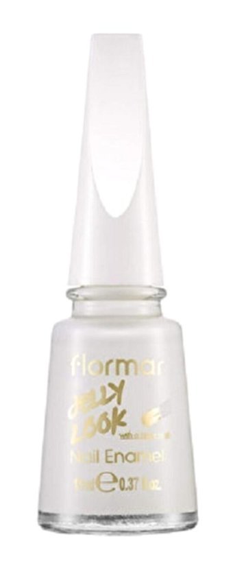 Flormar Jelly Look Jl01 Beyaz Parlak Jel Oje