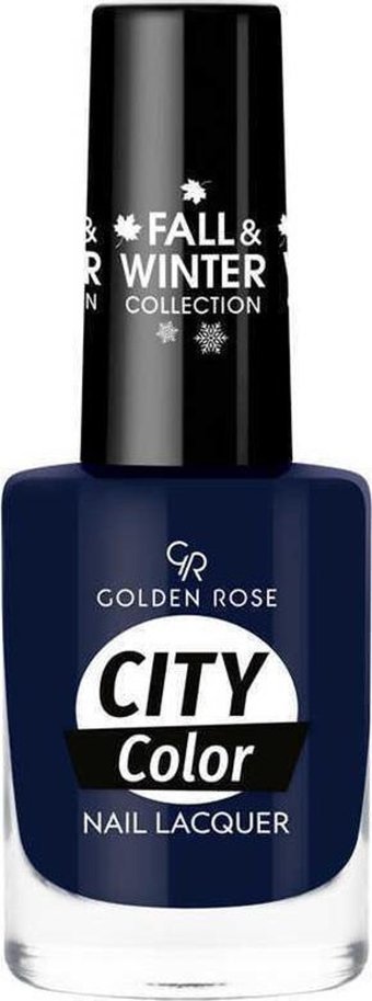 Golden Rose City Color Nail Lacquer 316 Lacivert Parlak Oje