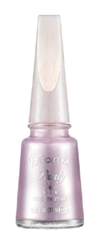 Flormar Pearly 103 Lila Sedefli Simli Oje