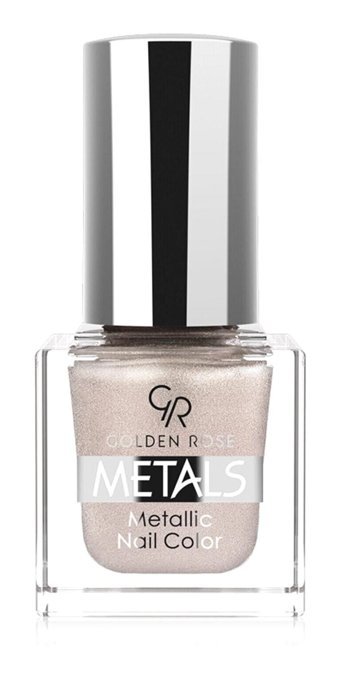 Golden Rose Metallic Nail 103 Gümüş Metalik Oje