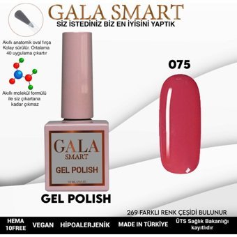Gala Smart Klasik Seri 75 Kırmızı Parlak Kalıcı Oje