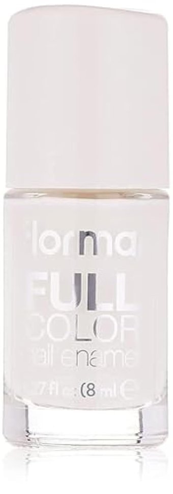 Flormar Full Nail Enamel Beyaz Parlak Oje