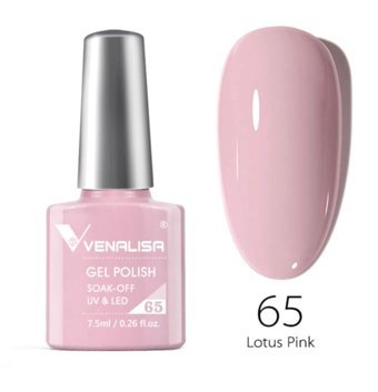 Venalisa Uv Led Lotus Pink 65 Pembe Parlak Kalıcı Oje