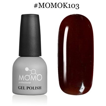 Momo K103 Kahverengi Parlak Kalıcı Oje