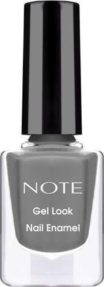 Note Gel Look 23 Gri Parlak Jel Oje