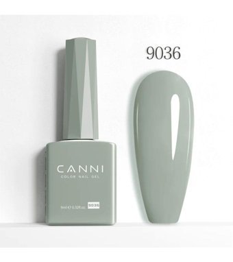 Canni Hema Free 9036 Gri Parlak Kalıcı Oje
