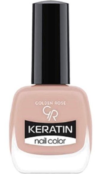 Golden Rose Keratin Nail Color 087 Pembe Parlak Oje