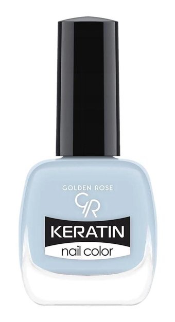 Golden Rose Keratin Nail Color 69 Mavi Parlak Oje