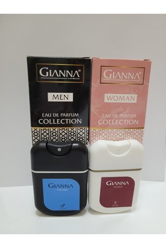 Gianna İkili Mini Erkek-Kadın Parfüm Seti EDT