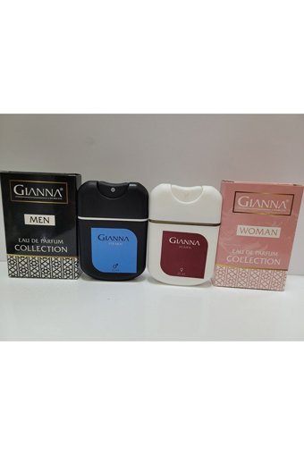 Gianna İkili Mini Erkek-Kadın Parfüm Seti EDT
