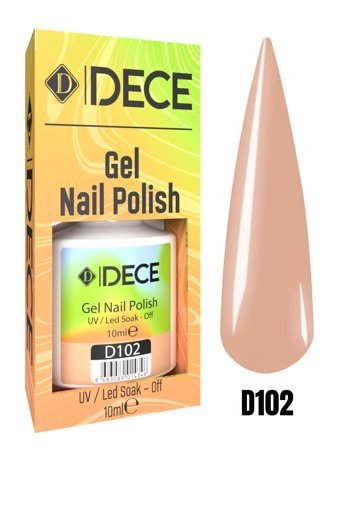 Dece D102 Krem Parlak Kalıcı Oje