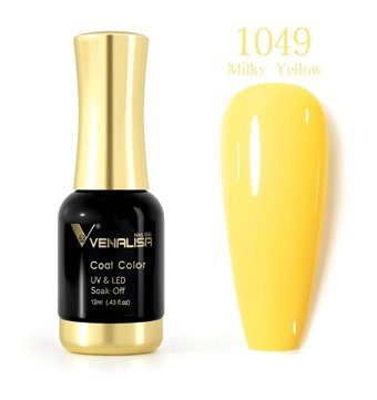 Venalisa Uv Coat Color 1049 Sarı Parlak Kalıcı Oje