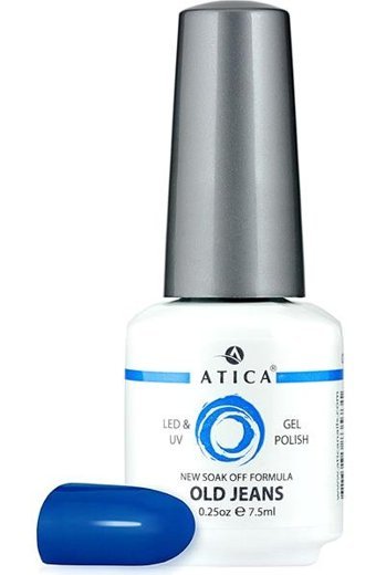 Atica 133 Mavi Parlak Kalıcı Oje