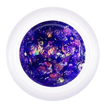 Patrisa Nail Violet Lacivert Neon Kalıcı Simli Oje